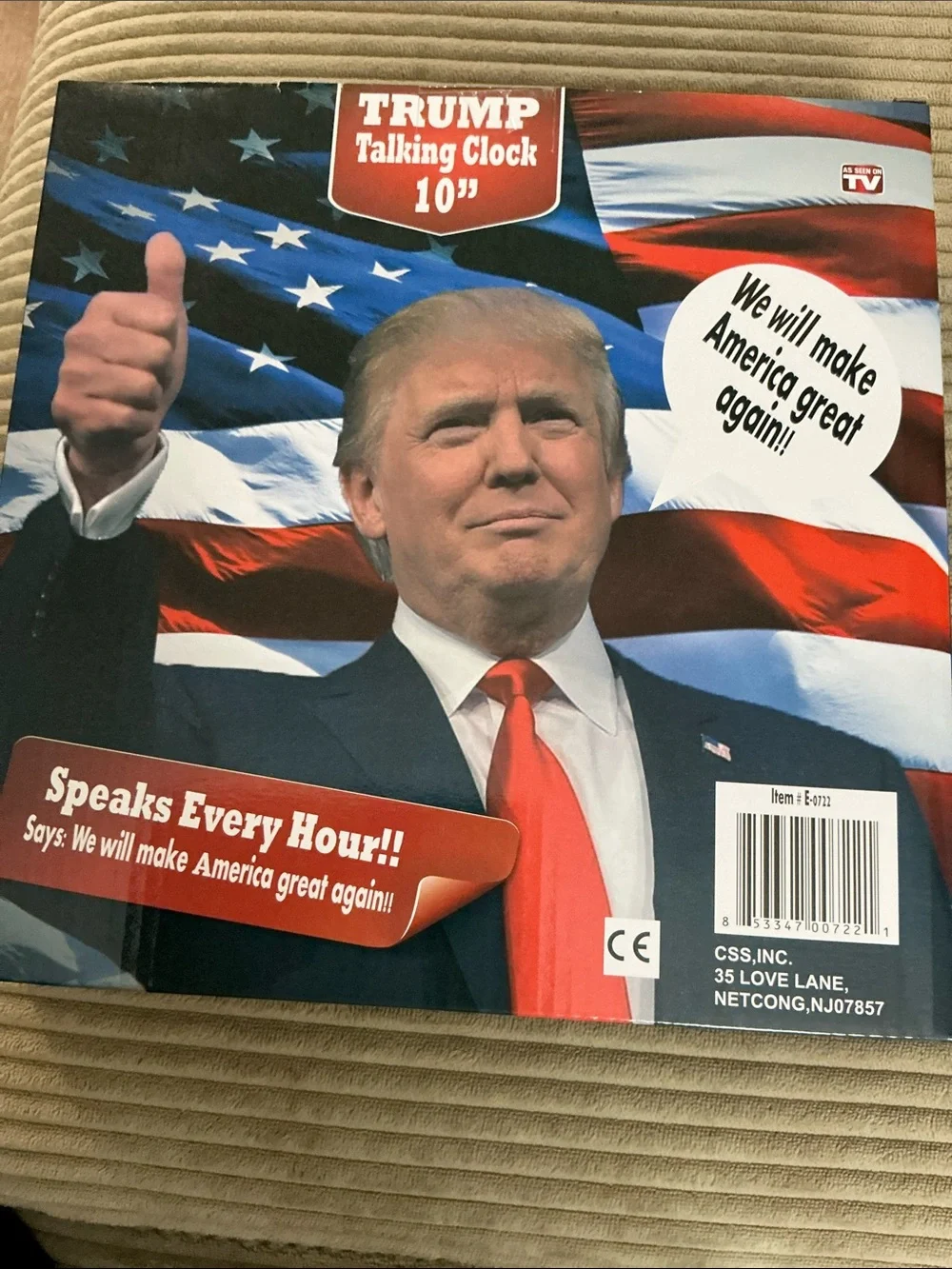 Talking Trump Clock 10